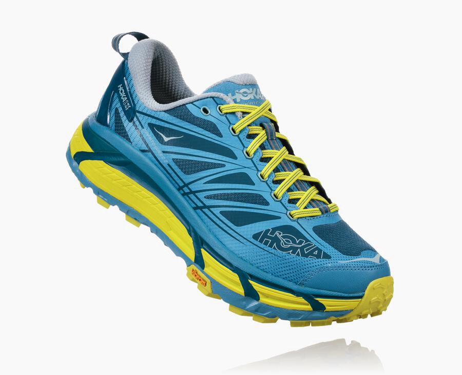 Tenis Hoka One One Trail Hombre Azules - Mafate Speed 2 - BAHZ95164